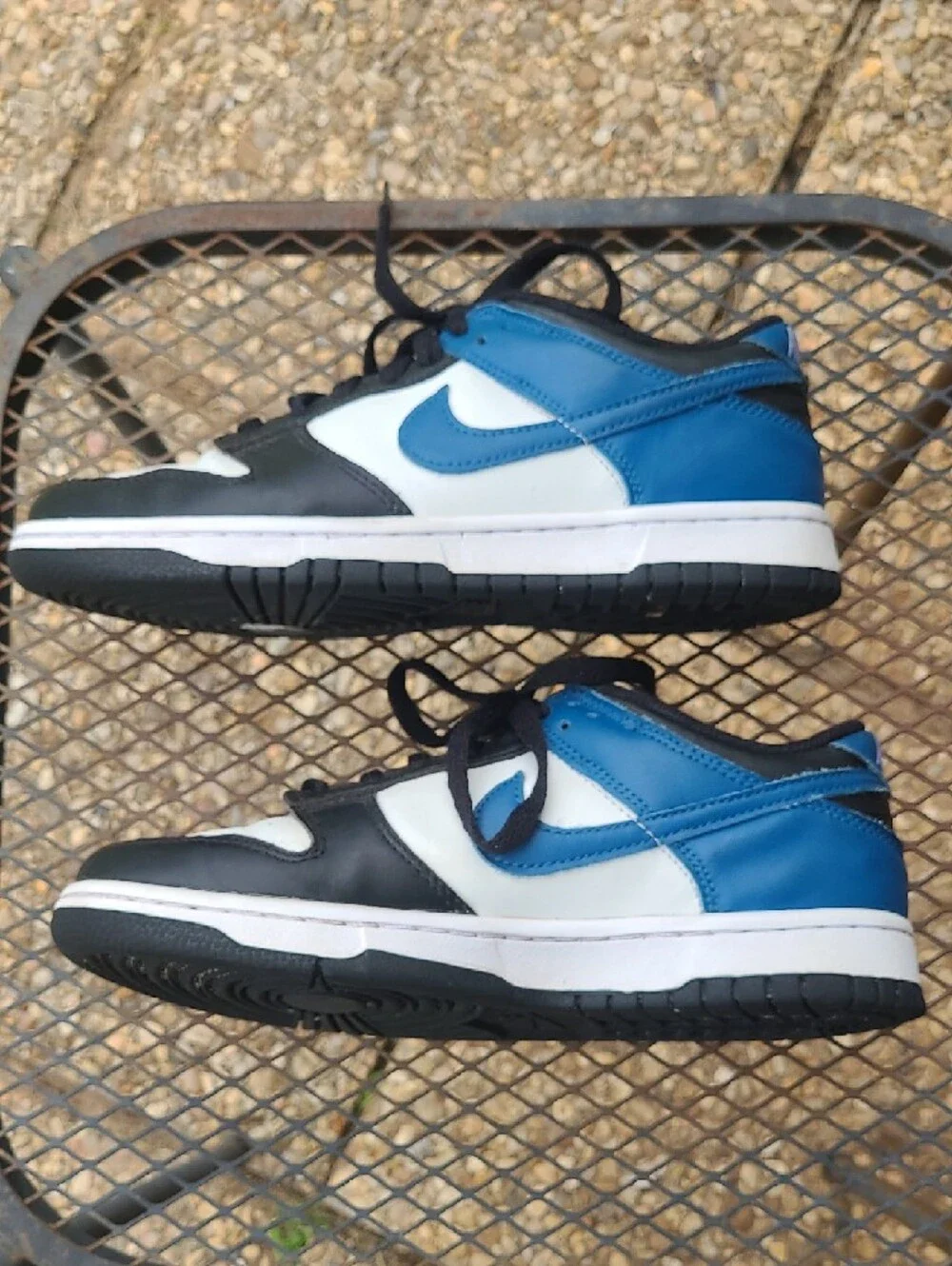 Nike Dunk Low GS White Industrial Blue Size 6y